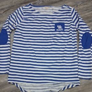 UG Apparel Blue and White Striped Shirt